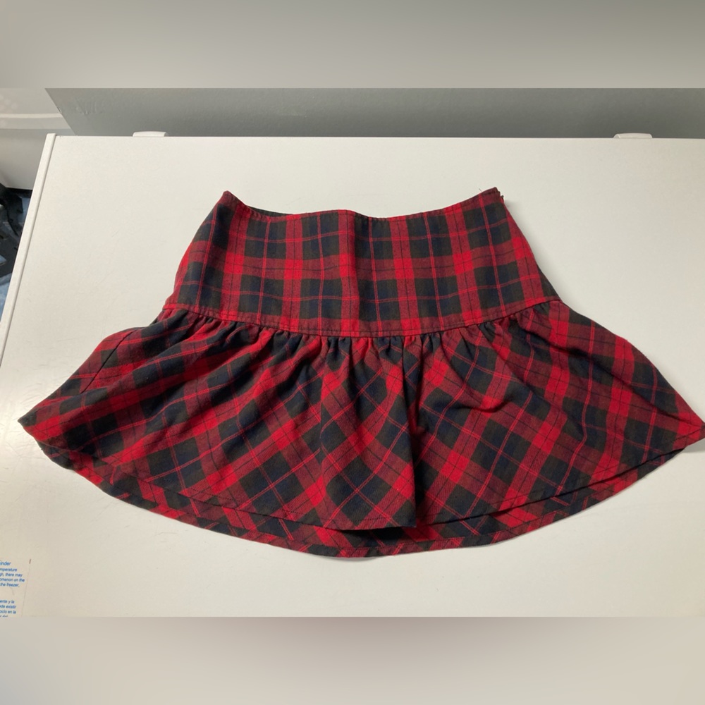 Tommy girl plaid skirt size small